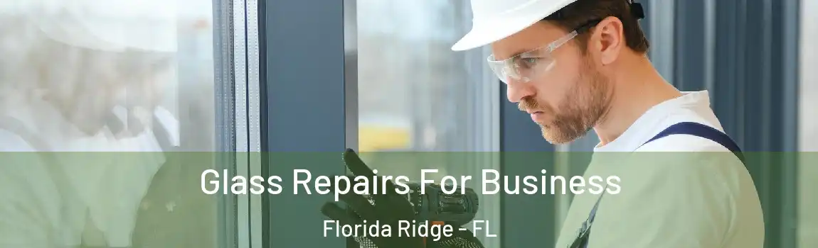  Glass Repairs For Business Florida Ridge - FL