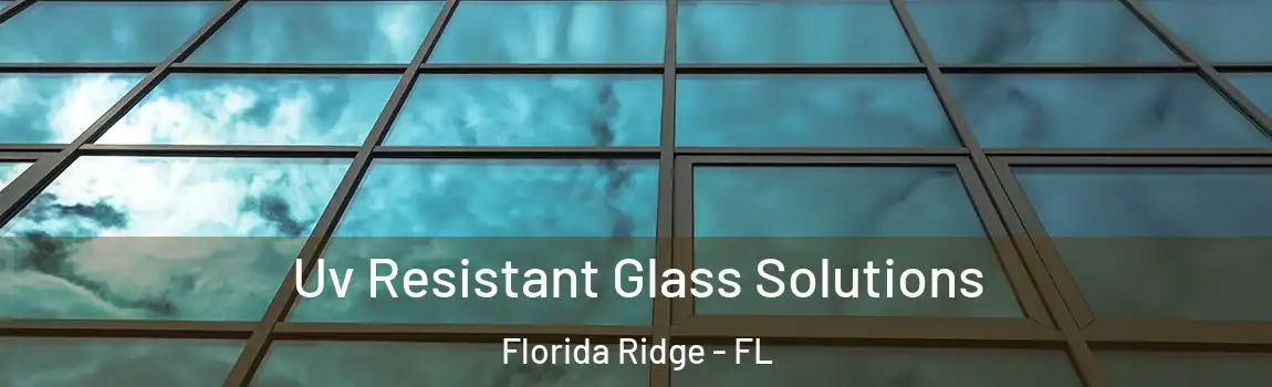 Uv Resistant Glass Solutions Florida Ridge - FL
